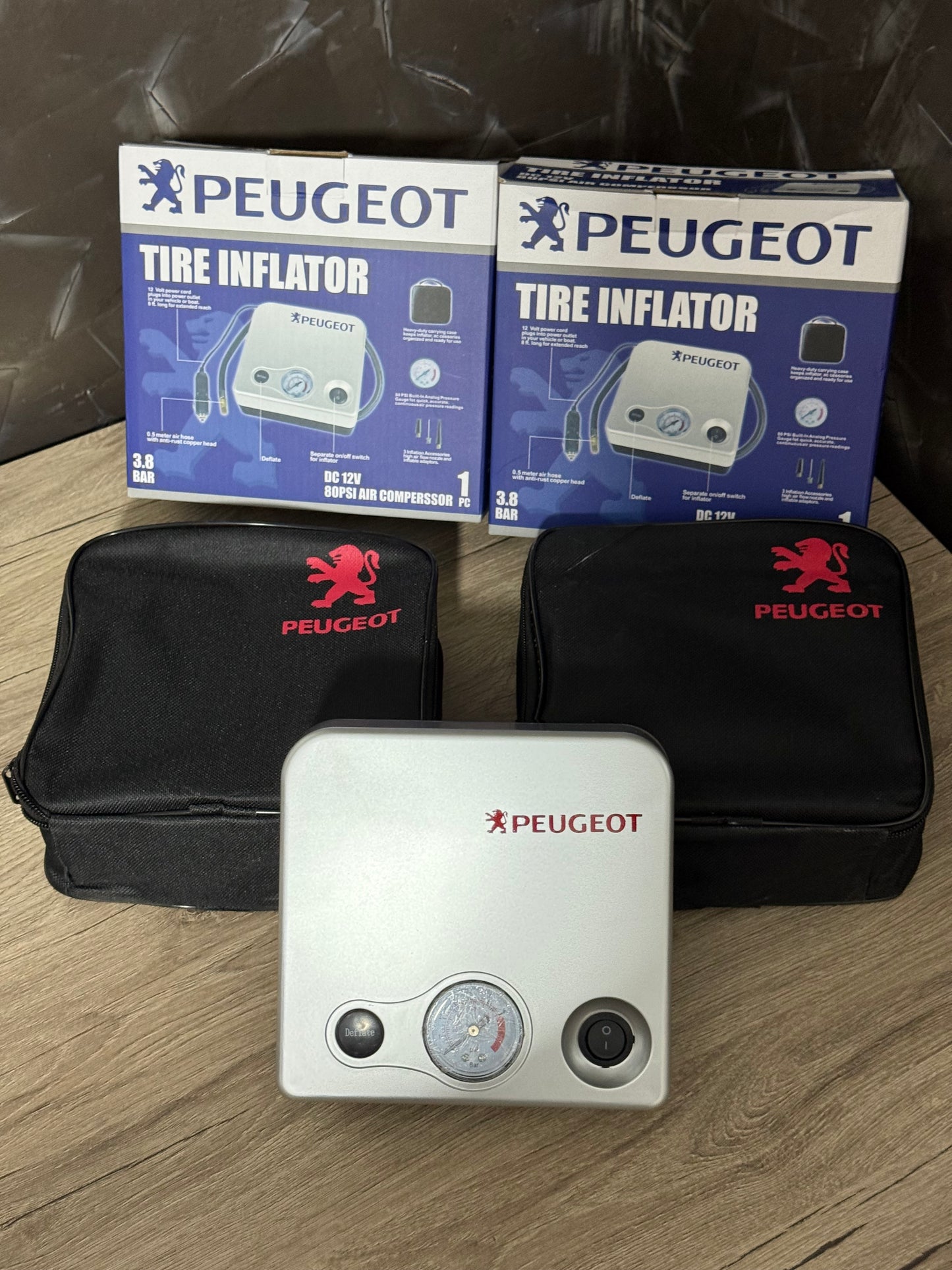 🚗 نافخ عجلات PEUGEOT 12V